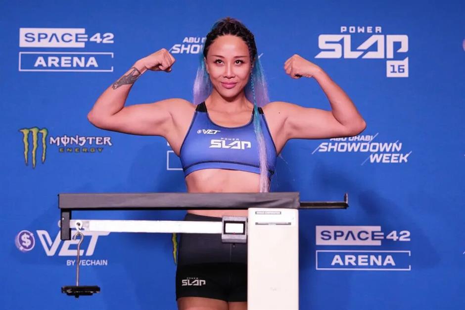 From Canvas to Combat: Chinese Woman Becomes Pioneer in UFC Power Slap League