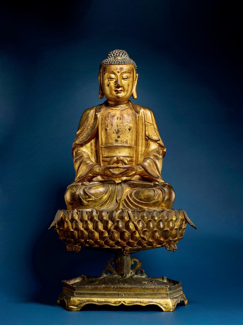 Unique Pieces, Including Buddha Statues, Ancient Coins, to be Auctioned