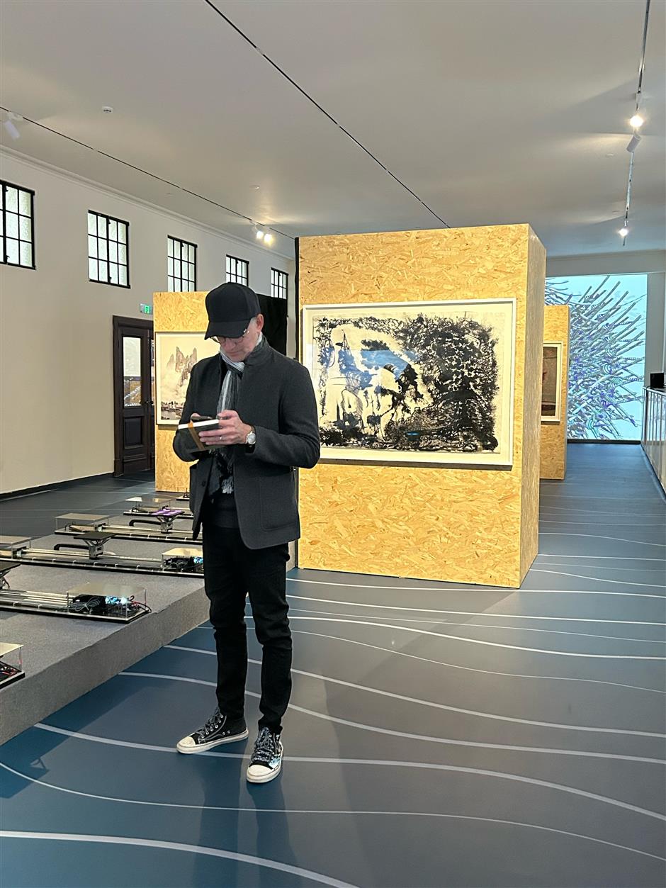 Inside Shanghai's 'Codes of Tides' as Art Meets Data