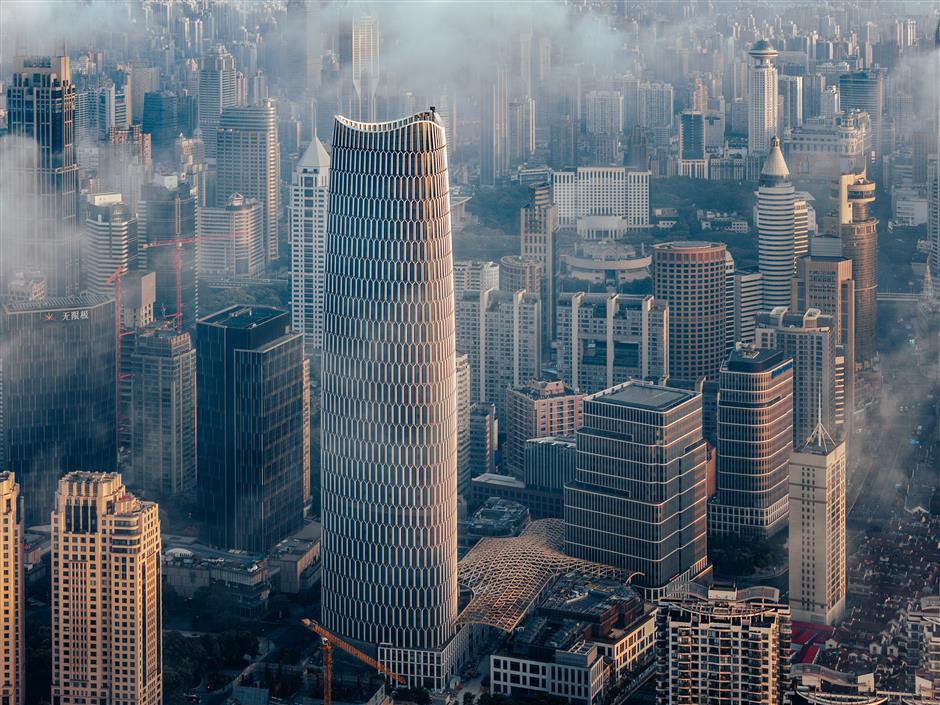 Multi-dimensional Urban Sky Lounge Opens in Xintiandi