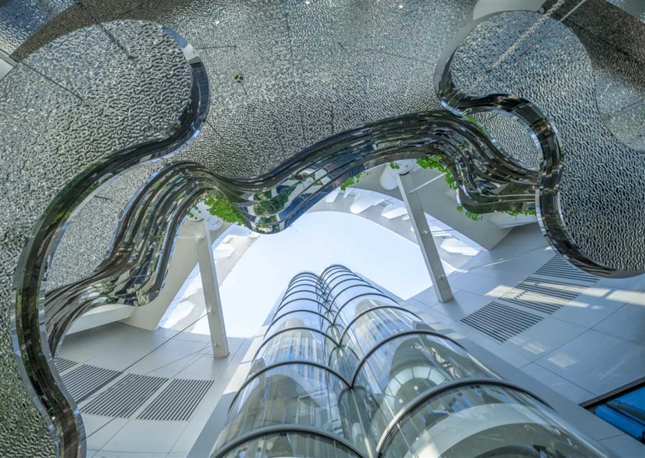 Multi-dimensional Urban Sky Lounge Opens in Xintiandi