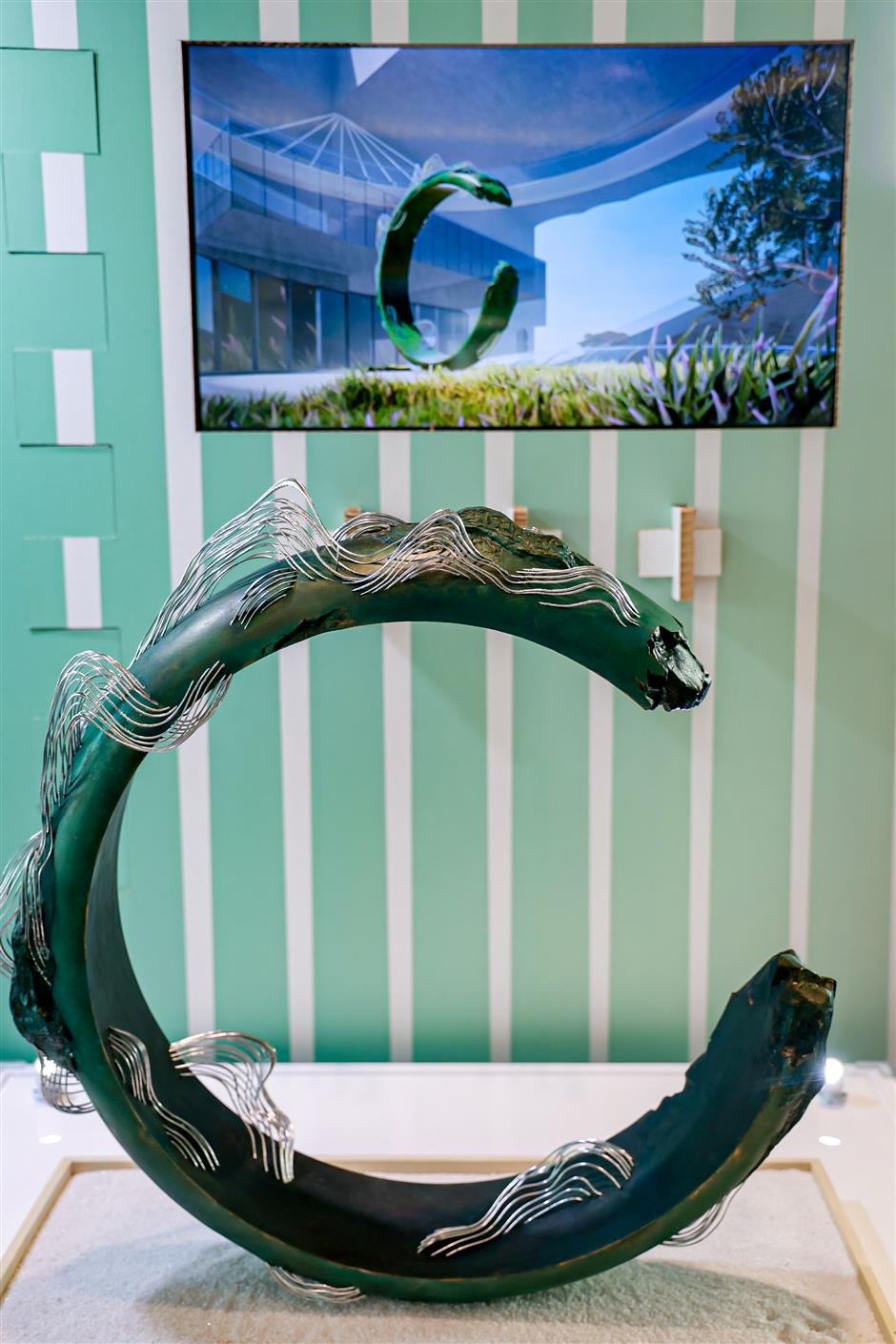 グローバル公共アートコンペティションの展示作品