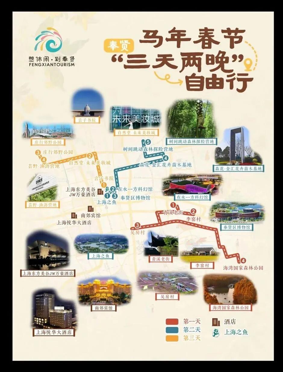 旅超大PK!新春攻略今日开启!看奉贤与金山的海派年味秘笈