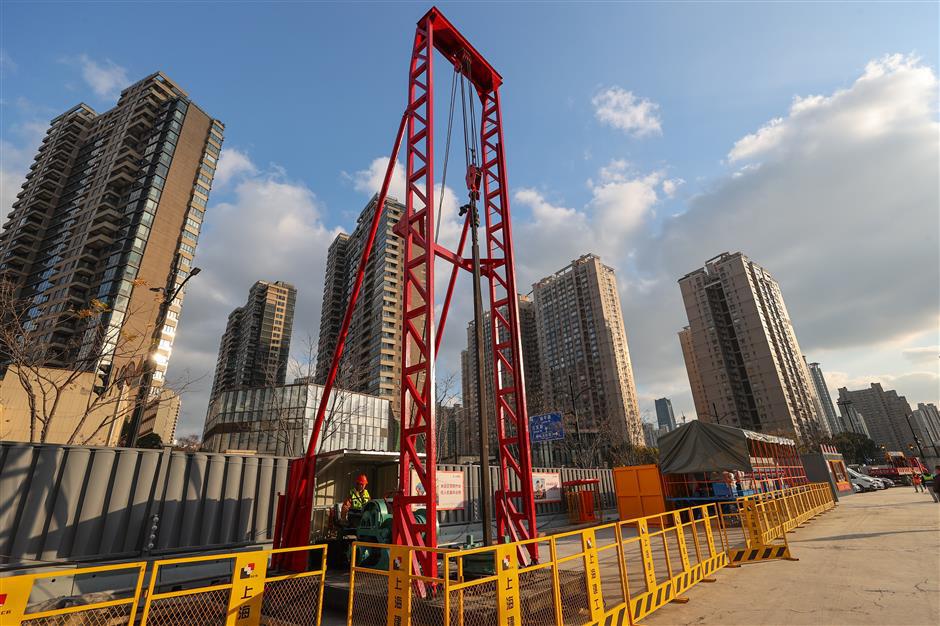 Shanghai Breaks Ground on North-South Passageway, Easing Rush-hour Gridlock