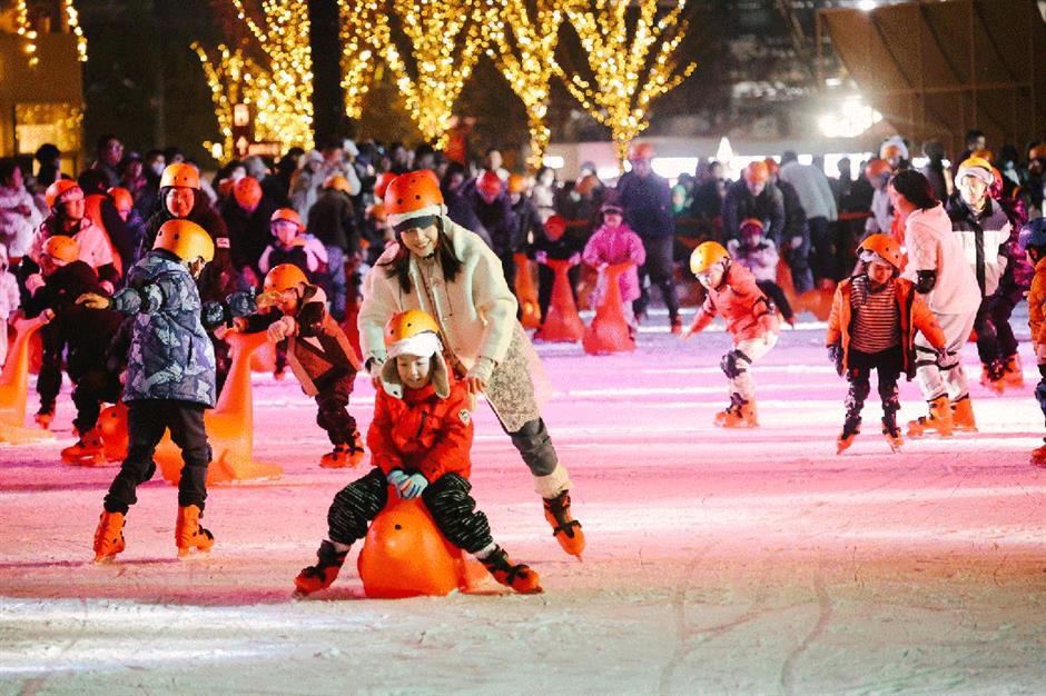 真冰!就在市中心!魔都冬日浪漫回归→