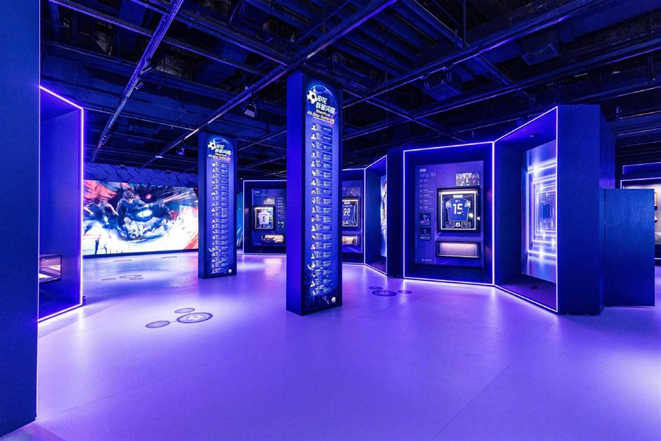 Shenhua Memories and Glories at Club's Experience Center