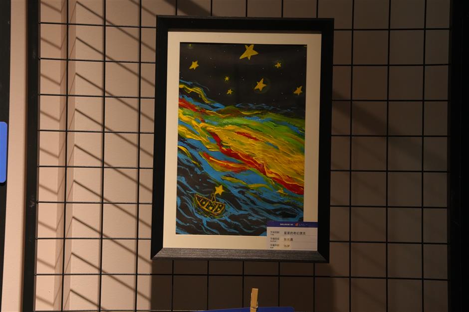 Autistic Teenagers Reveal Their Inner Selves at an Art Exhibition