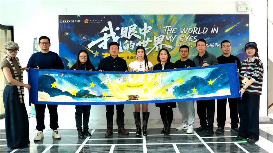 Autistic Teenagers Reveal Their Inner Selves at an Art Exhibition