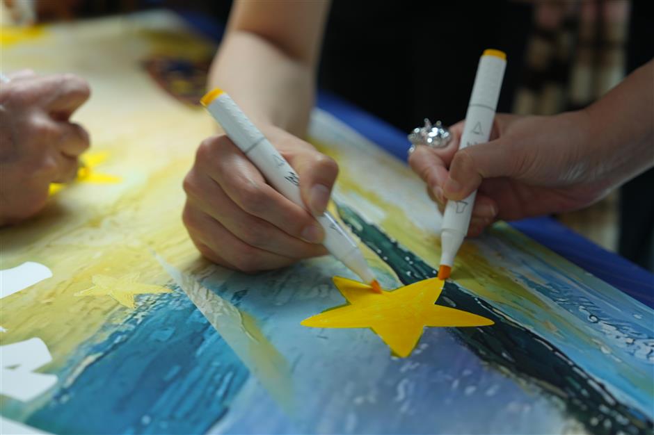 Autistic Teenagers Reveal Their Inner Selves at an Art Exhibition