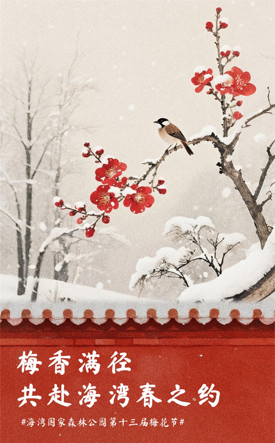 馬上賞梅!海灣國家森林公園梅花節定檔了