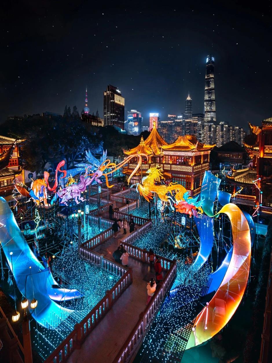 2026上海豫园灯会盛大启幕!点亮