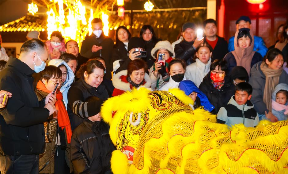 Qingpu Lures Tourists With Blend of Spring Festival Celebrations
