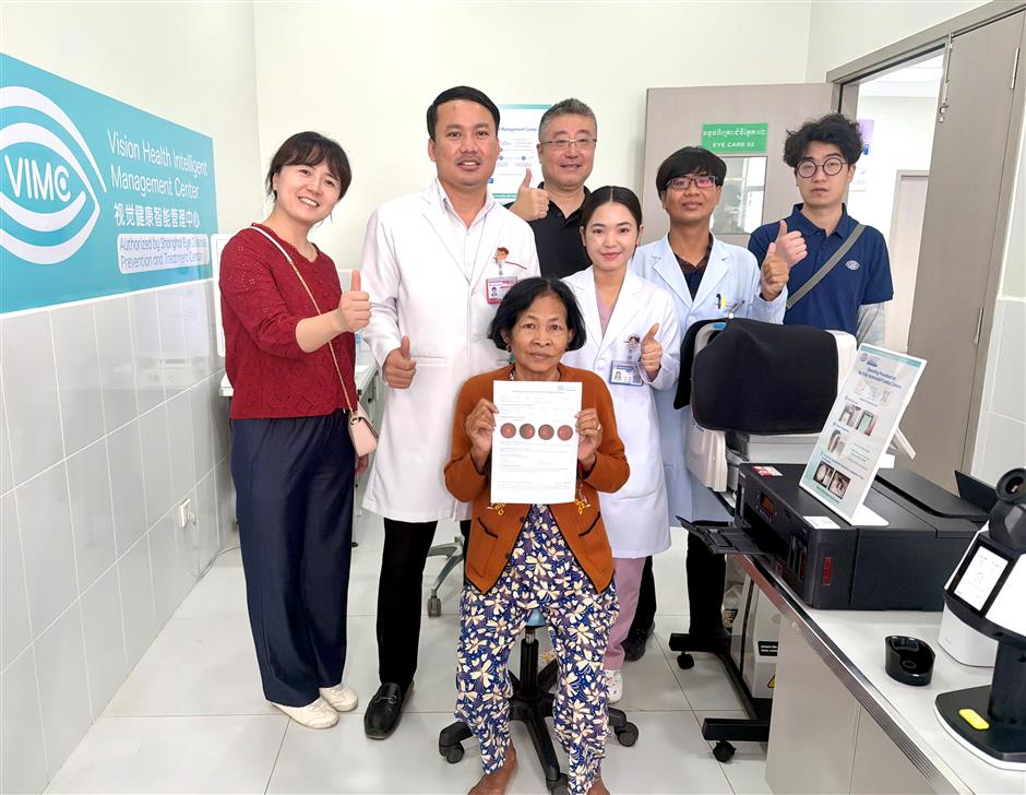 Cambodia Launches Pioneering Vision Centers with Shanghai's Digital Health Model