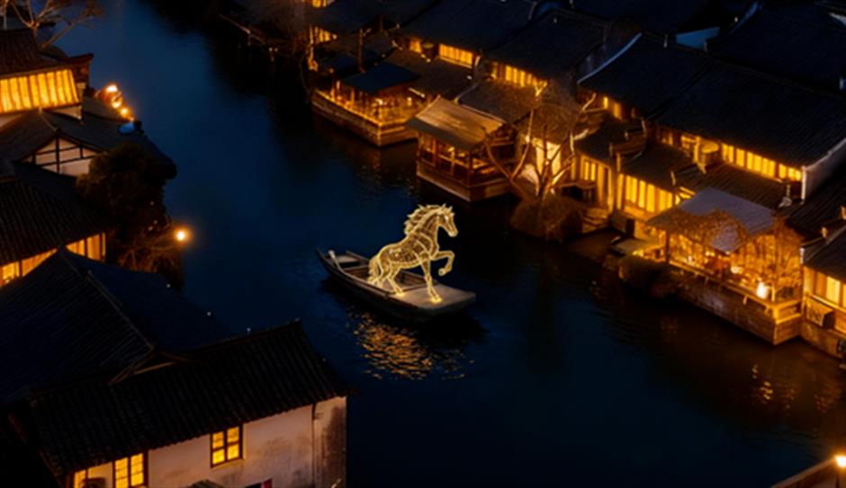 Water Town Wuzhen to Host 'Lucky From Horse' New Year Celebrations
