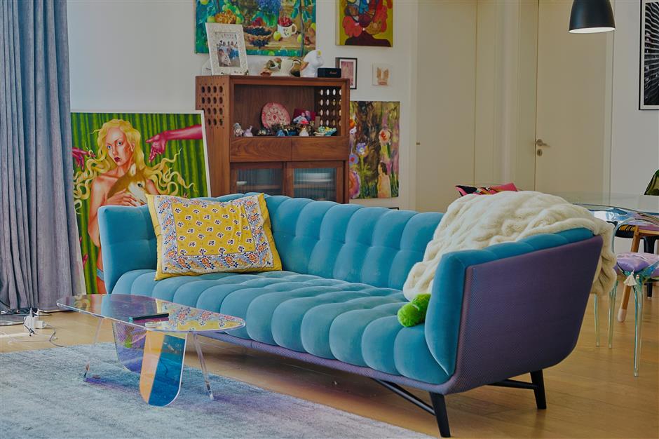 A Cozy Eclectic Home Where Art Holds a Life Story