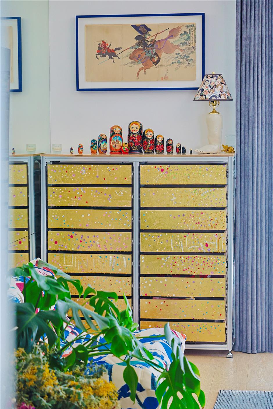 A Cozy Eclectic Home Where Art Holds a Life Story