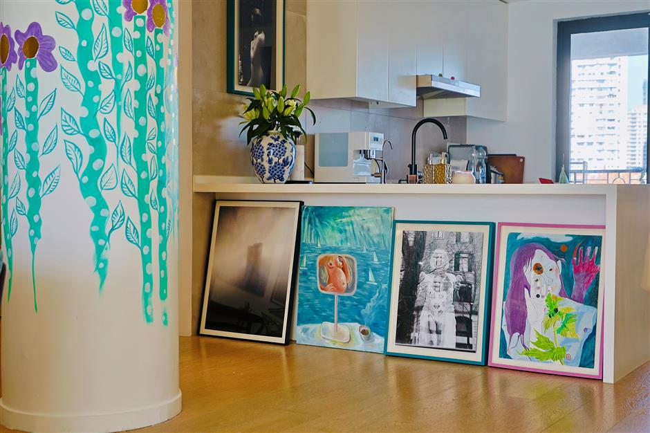 A Cozy Eclectic Home Where Art Holds a Life Story