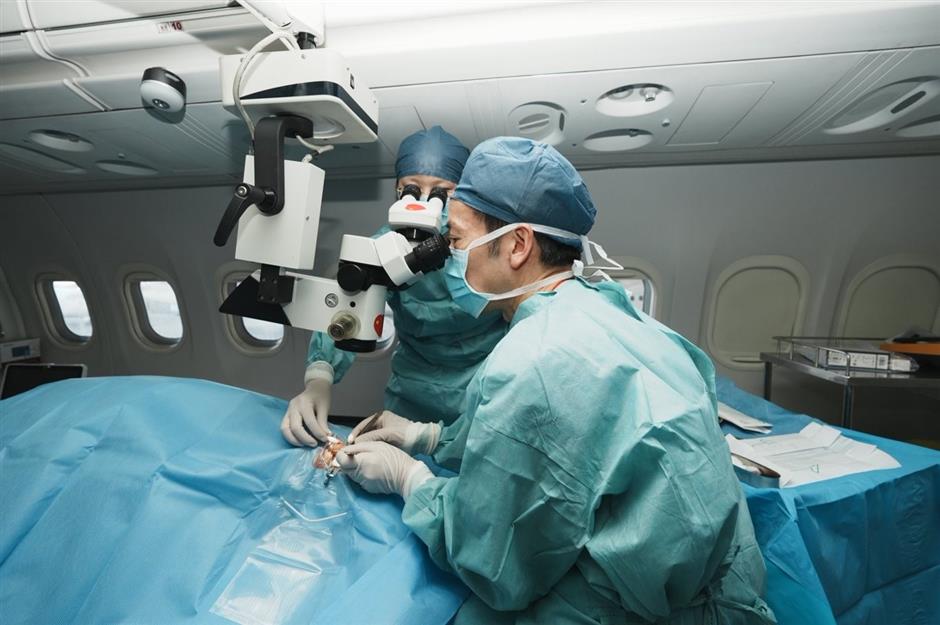 China's 'Flying Hospital' Travels on Medical Mission to Laos