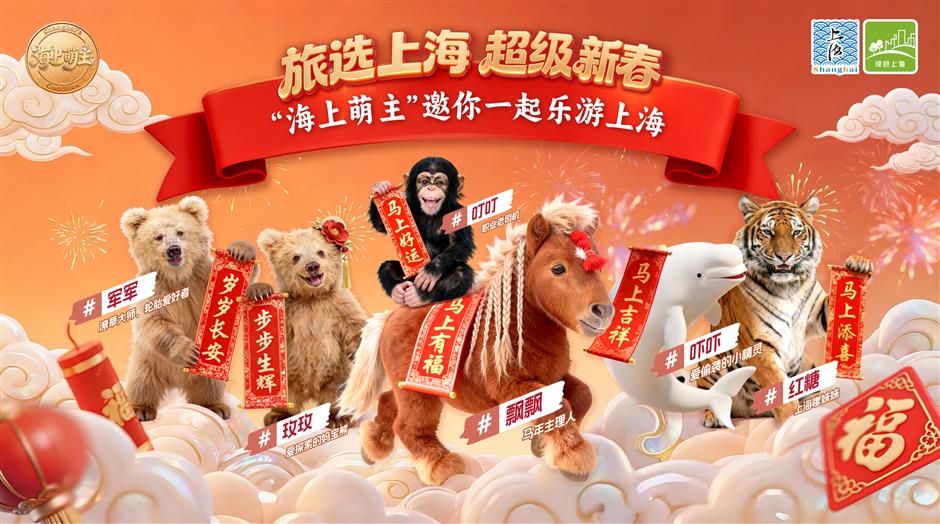 Animal Stars Unveiled as 'Cute Masters of Shanghai'