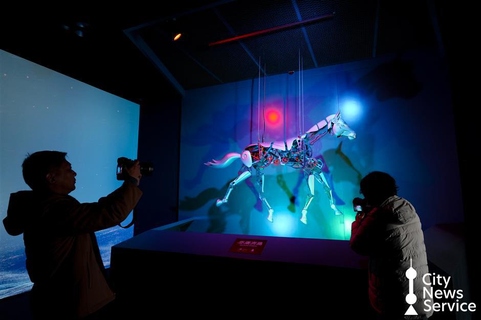 Shanghai Science and Technology Museum Reopens with Horse Exhibition
