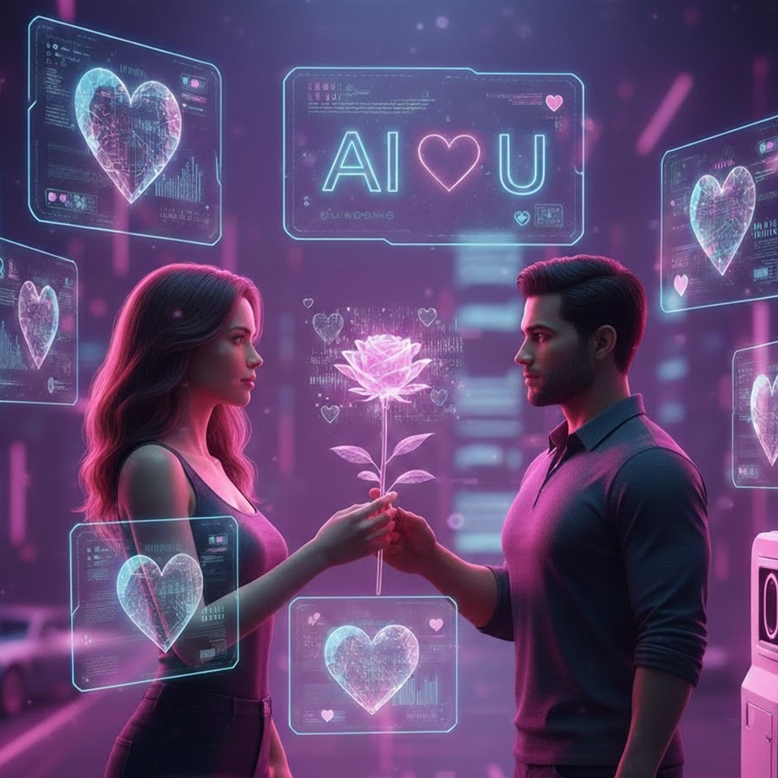 A New Valentine's Day Story: AI and Modern Love