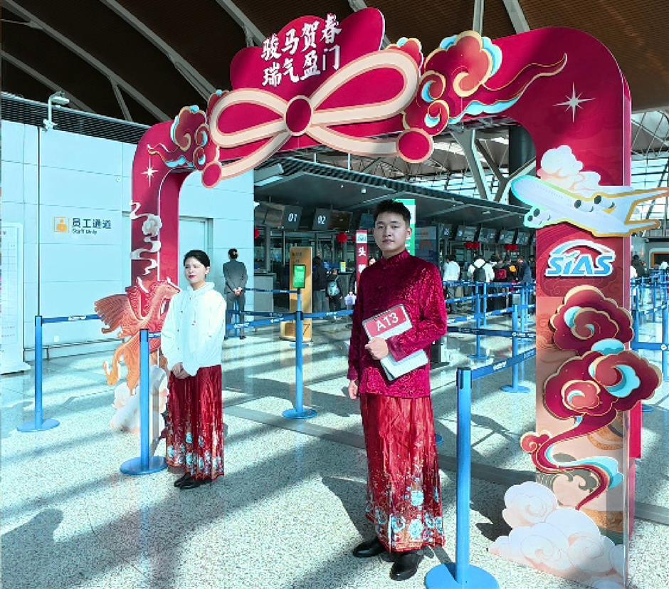 Red Underwear, Reunions and 'Horse' Babies: Global Guests Fly in for Shanghai's Spring Festival