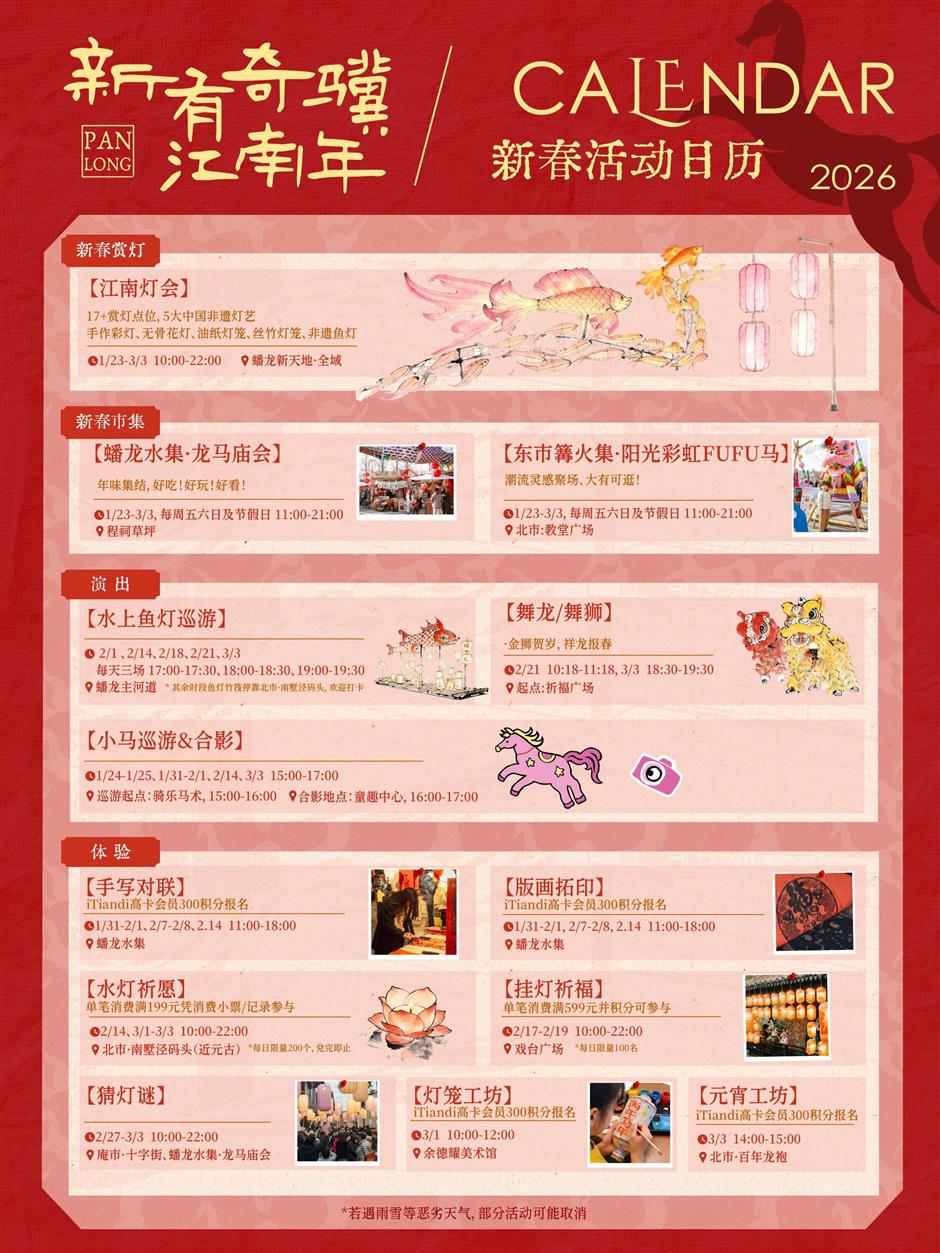 爆火預警!上海5大年味街區,馬年打卡封神!