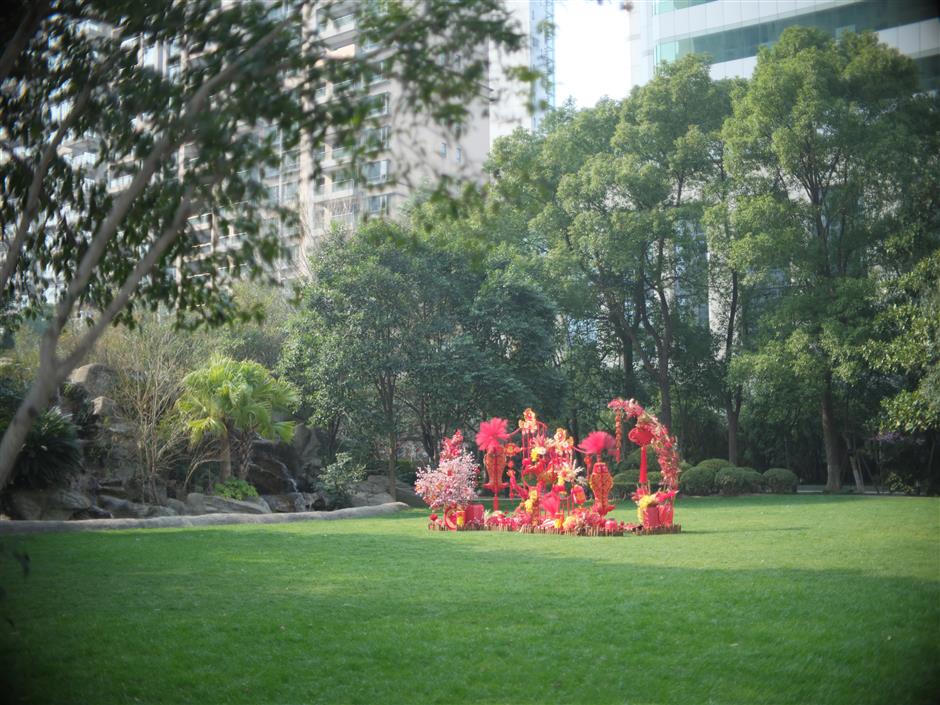 上海の緑豊かな長寧区にある異文化クリエイティブ