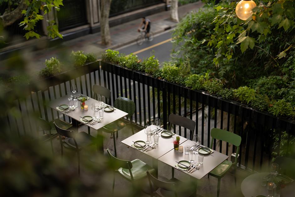 上海の緑豊かな長寧区にある異文化クリエイティブ