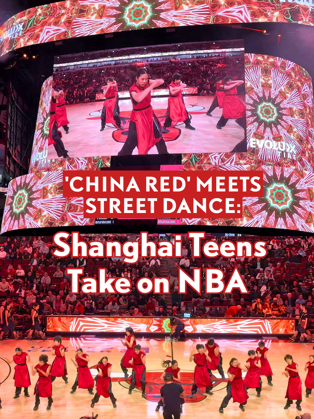 Pride and Performance: Shanghai Teens Bring 'China Red' to NBA Stage