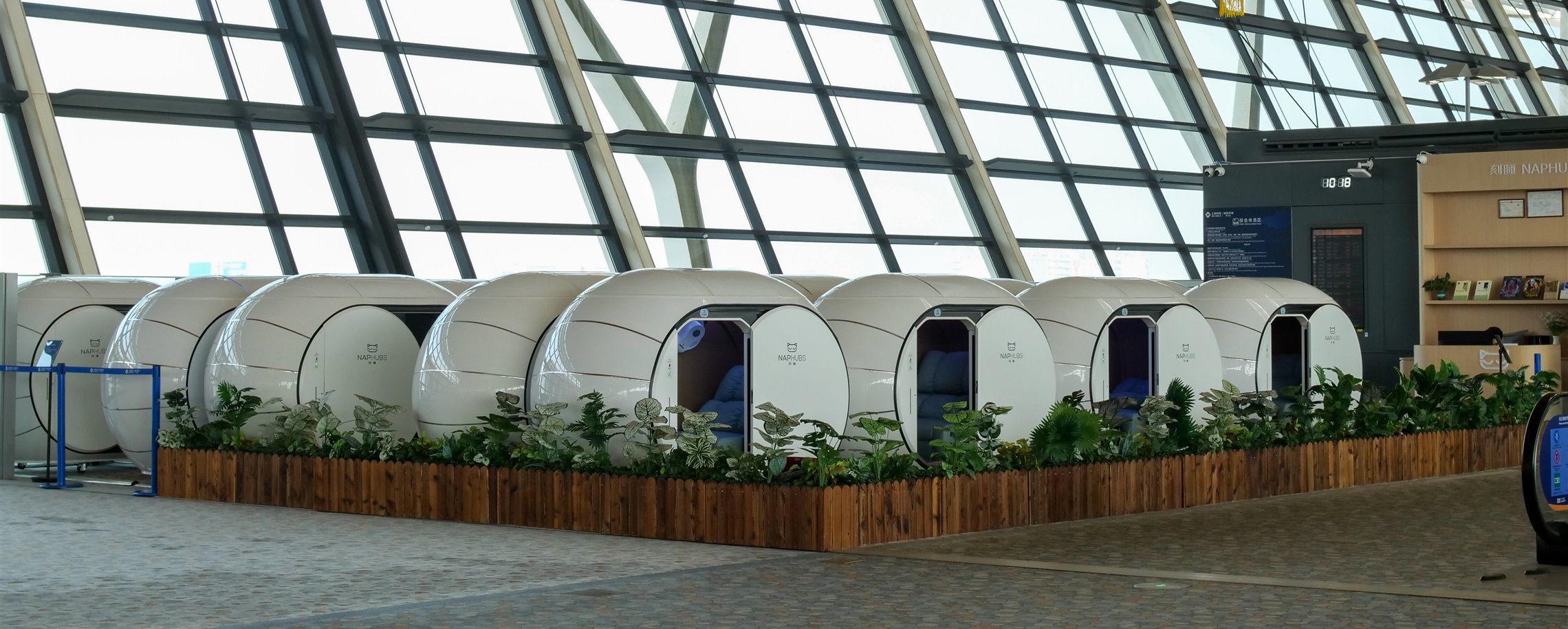 Pudong Airport Details Sleep Cabin Guide for International Travelers