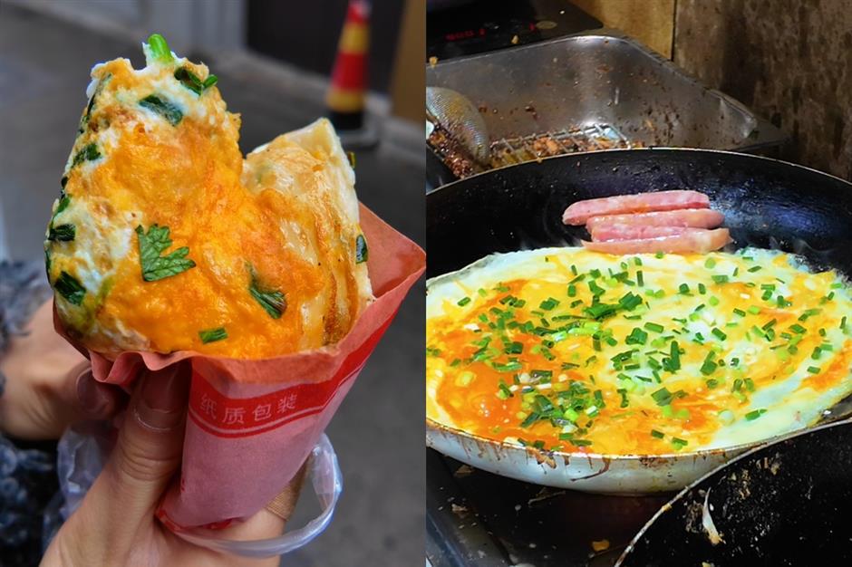 No. 6 Dingxing Road: Inside Shanghai's Viral 'Eastern Omelet' Stand