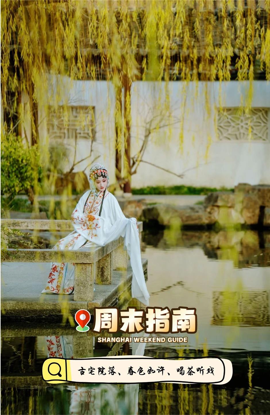 在上海第1000座公园,听戏喝茶!