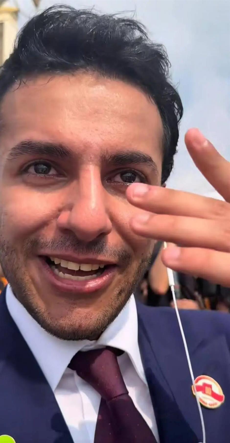 From Baghdad to Beijing: Iraqi Journalist Gets Engaged to Chinese Fiancée