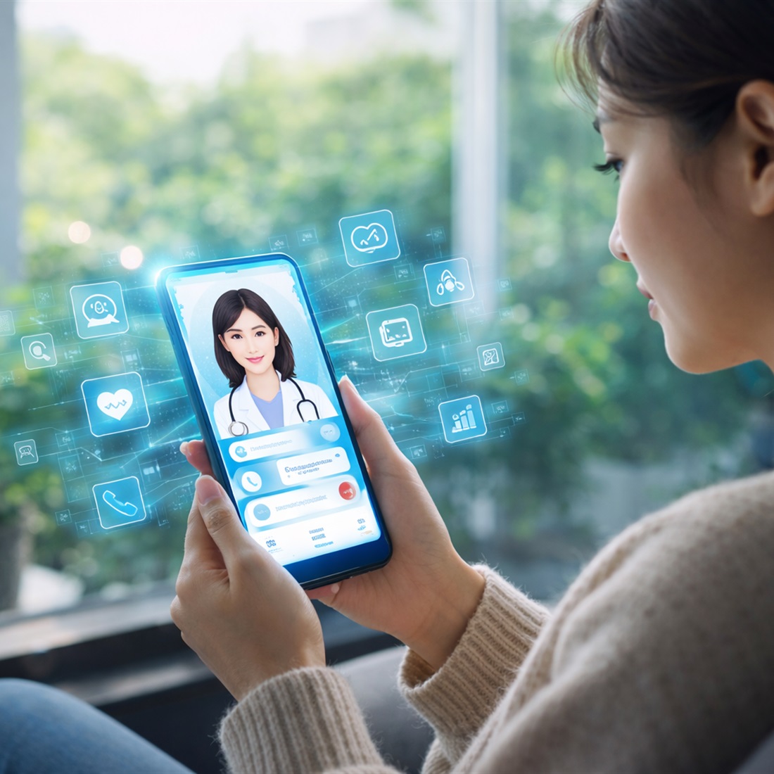 Suffering Insomnia? Consult a Chatbot: AI As a Front Door to Healthcare