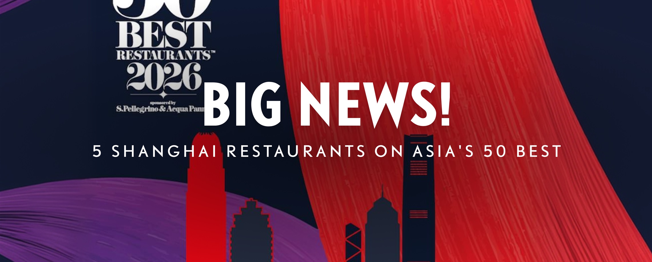 [Big News] 5 Shanghai Restaurants on Asia's 50 Best List