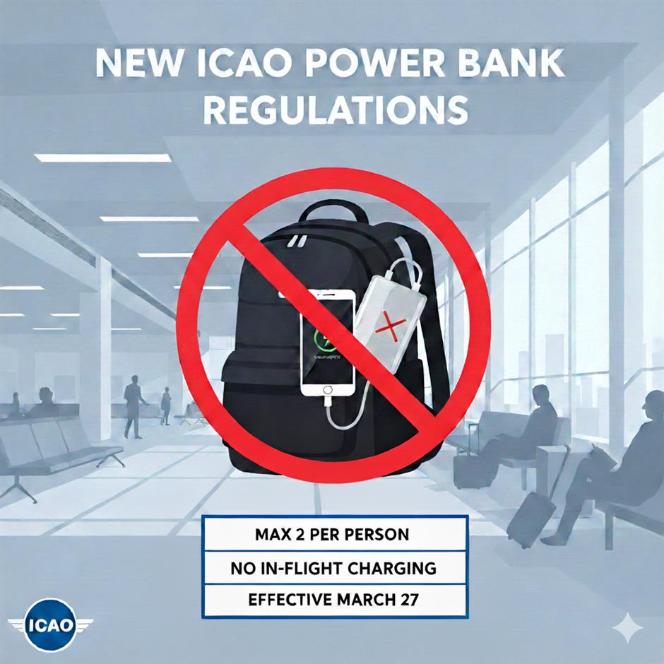 UN Aviation Agency Limits Passengers to Two Power Banks