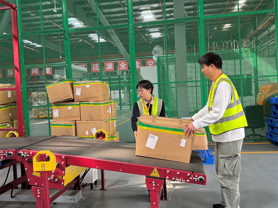 Songjiang Cargo Hub Boosts Efficiency For Cross-border Sellers