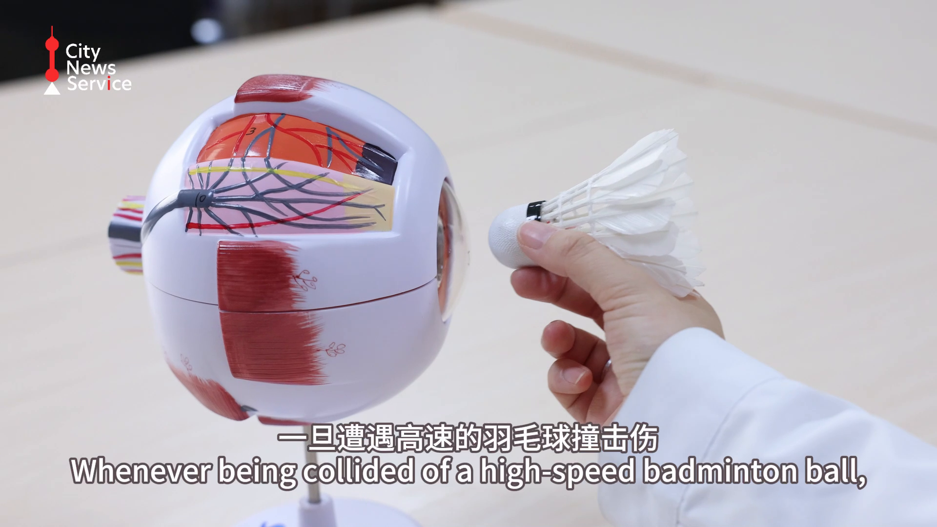 The Risks to Your Eyes While Playing Badminton