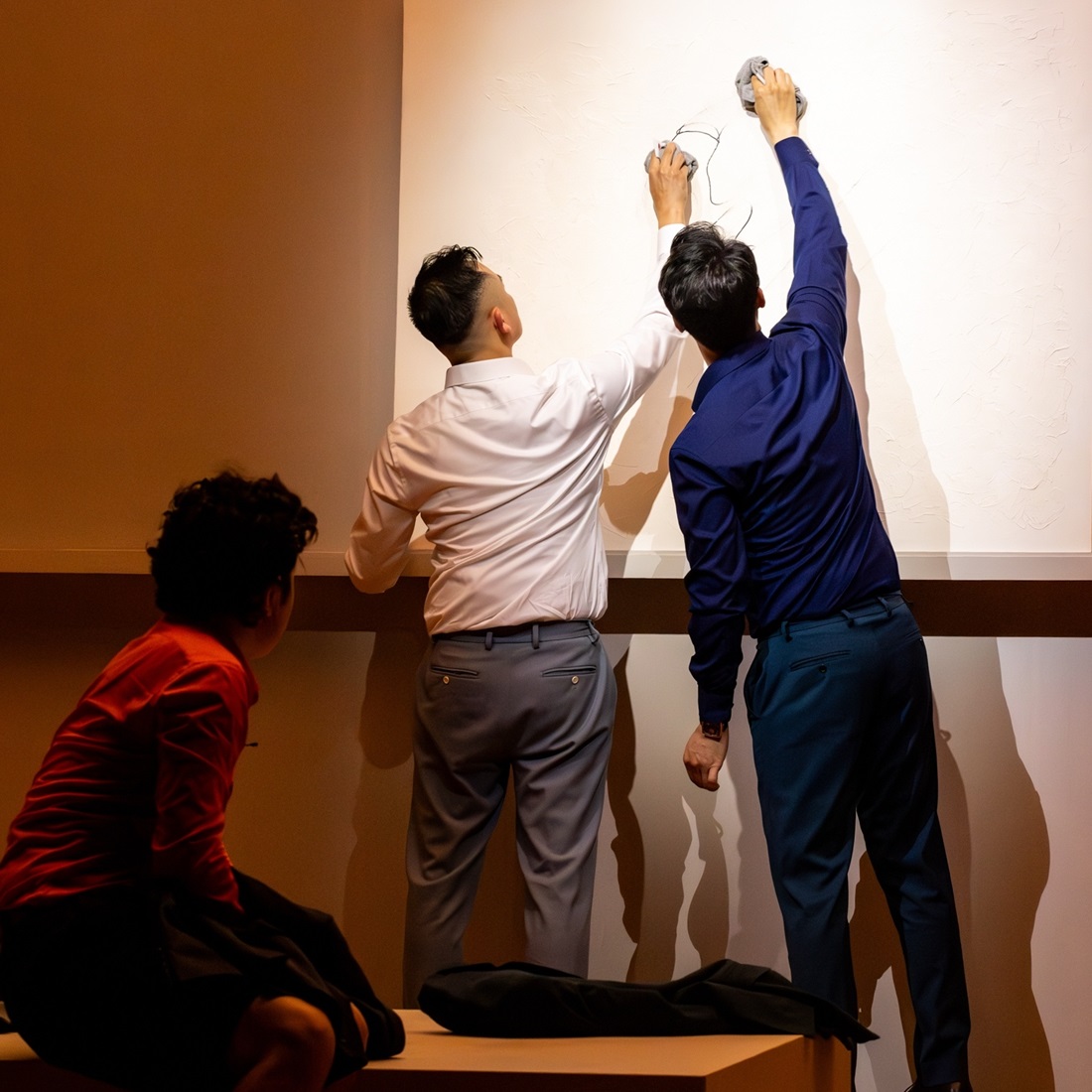 A White Canvas, Three Friends, and the Depths of Human Nature