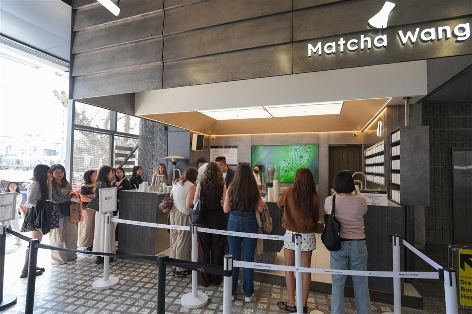 Shanghai Matcha Shop Draws Foreign Tourists with Viral Sheep Latte Art