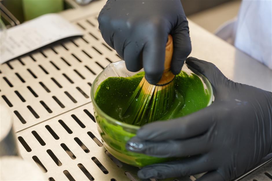 Shanghai Matcha Shop Draws Foreign Tourists with Viral Sheep Latte Art