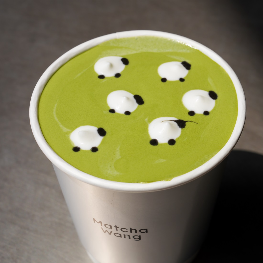 Shanghai Matcha Shop Draws Foreign Tourists with Viral Sheep Latte Art