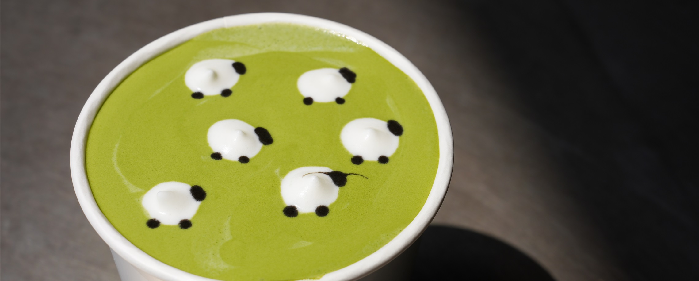 Shanghai Matcha Shop Draws Foreign Tourists with Viral Sheep Latte Art