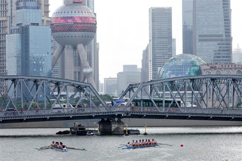 Shanghai to Launch New Rowing Competition in September