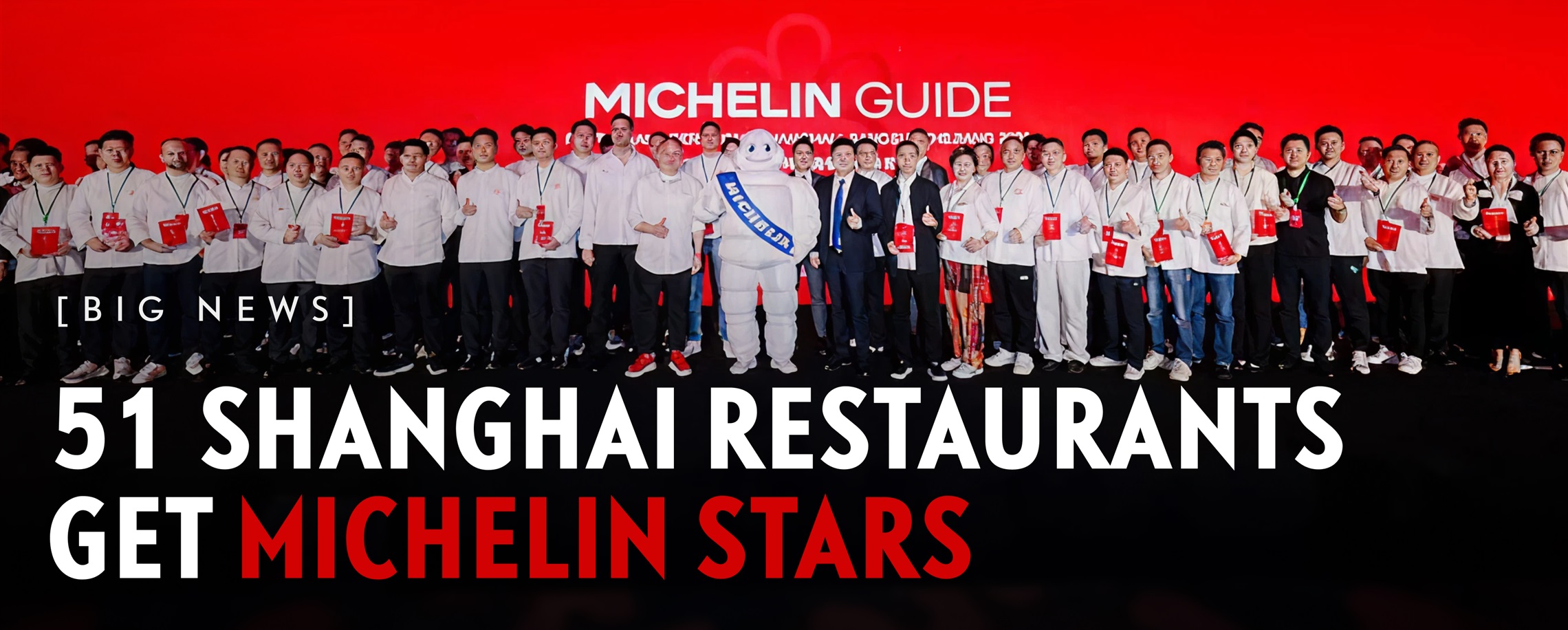 [Big News]  The 51 Shanghai Restaurants That Got Michelin Stars!