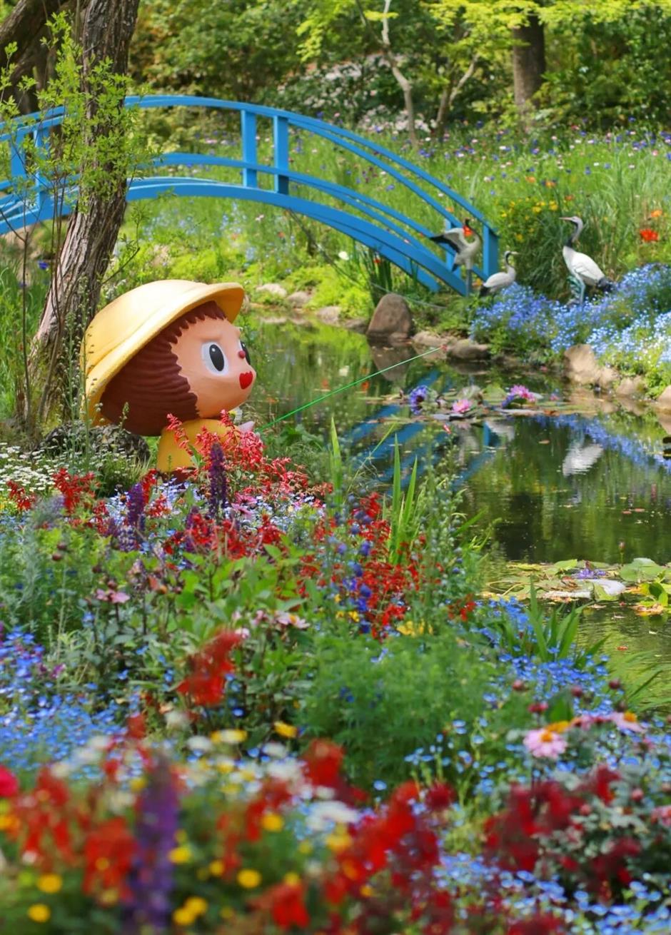 莫奈花园惊艳返场!30万株花海免费逛