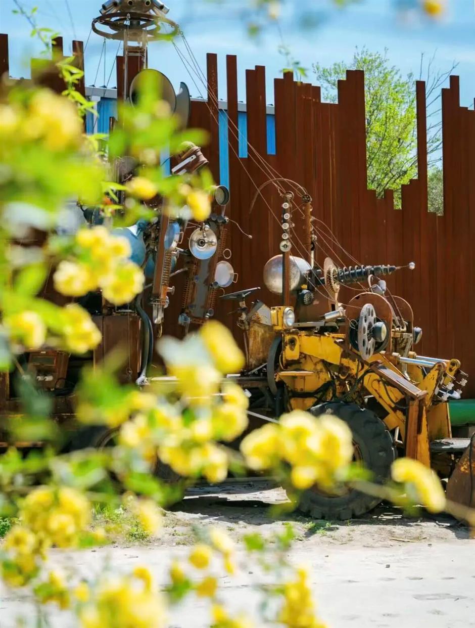 小黄花瀑布上线!免费打卡10万㎡艺术园区