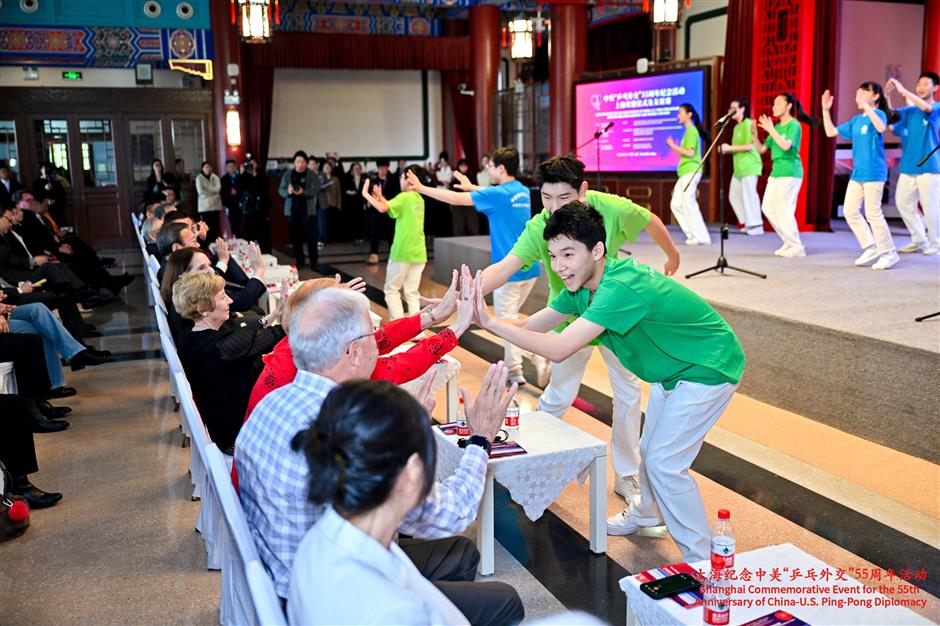 Small Ball Still Moving the World: Ping Pong Diplomats Return to Shanghai