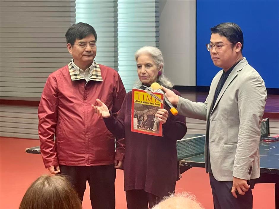 Small Ball Still Moving the World: Ping Pong Diplomats Return to Shanghai